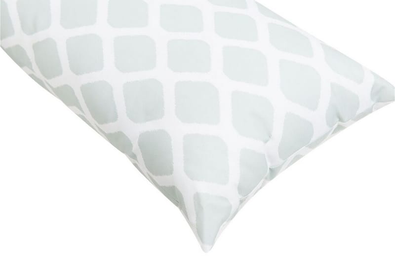 FLOJEN Utomhuskudde 42x60 cm Grön/Vit - Textilier & mattor - Kuddar & plädar - Utomhuskudde