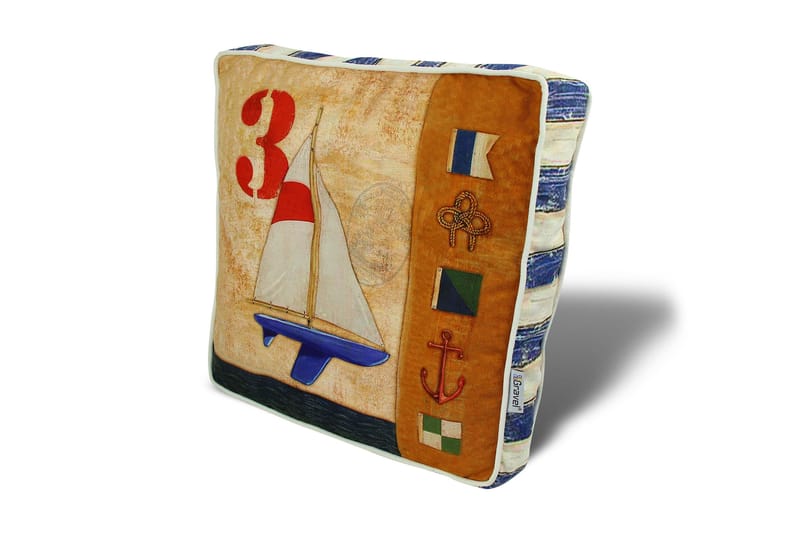 Gravel Kudde 42x42 cm, Multi