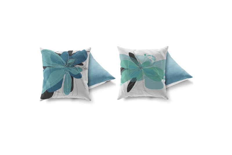 Gravel Kudde 43x43 cm 2-pack - Multi - Textilier & mattor - Kuddar & plädar