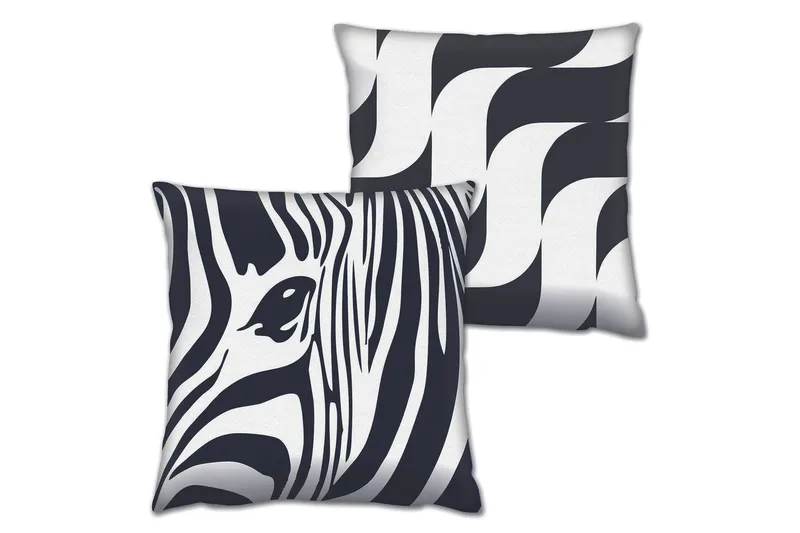 Gravel Kudde 43x43 cm 2-pack, Multi