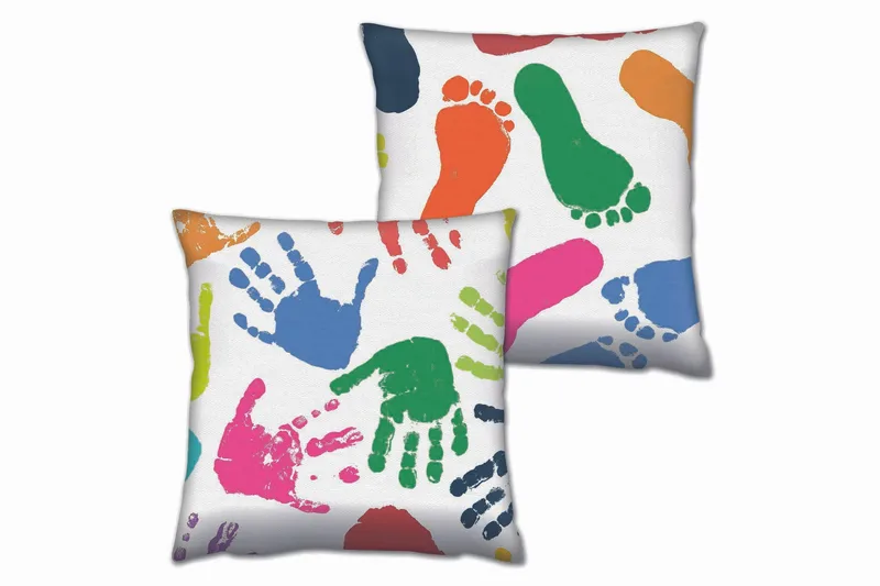 Gravel Kudde 43x43 cm 2-pack, Multi