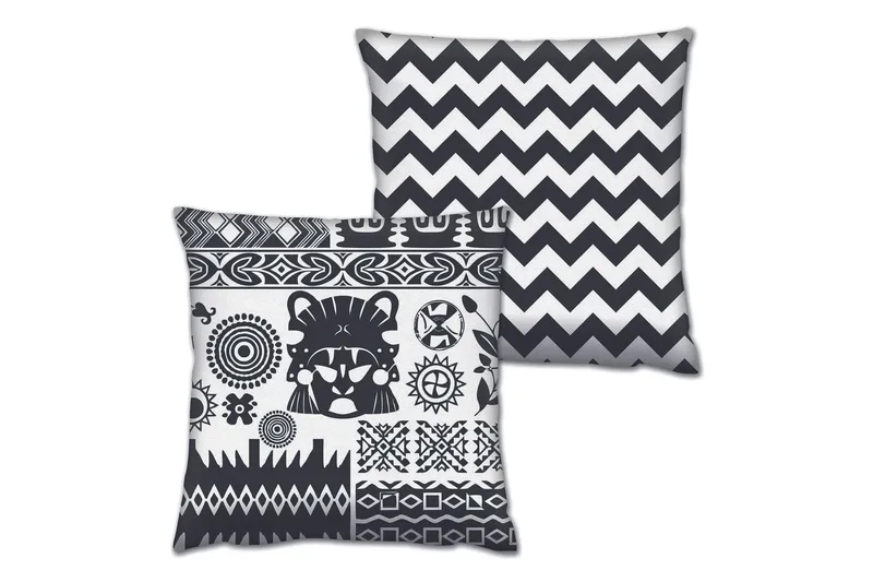 Gravel Kudde 43x43 cm 2-pack, Multi