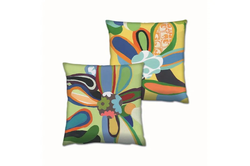 Gravel Kudde 43x43 cm 2-pack, Multi