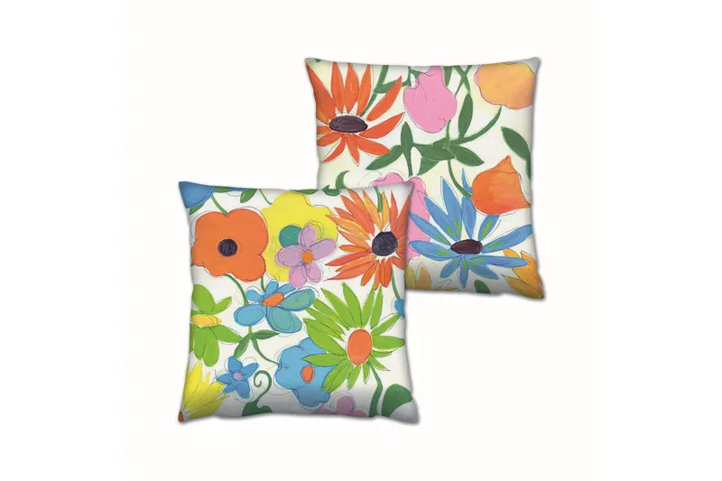 Gravel Kudde 43x43 cm 2-pack, Multi