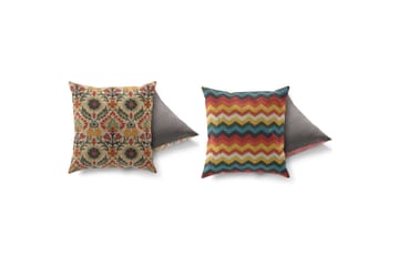 Gravel Kudde 43x43 cm 2-pack - Multi - Textilier & mattor - Kuddar & plädar