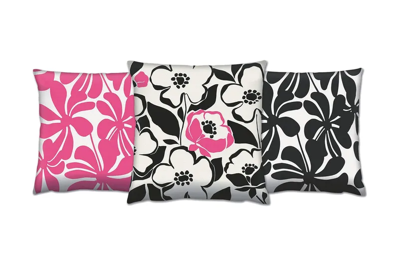 Gravel Kudde 43x43 cm 3-pack, Multi