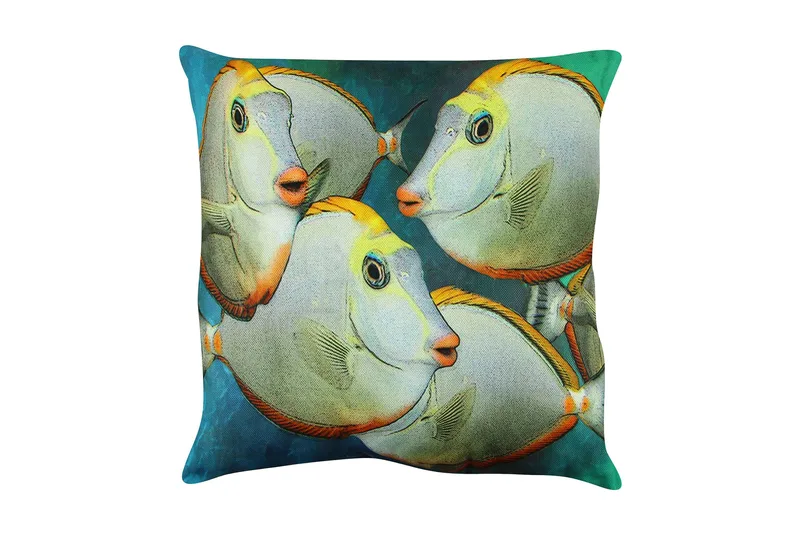 Gravel Kudde 43x43 cm, Multi