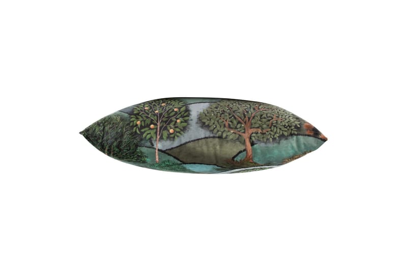 Holly Prydnadskudde - Grön/Flerfärgad - Textilier & mattor - Kuddar & plädar