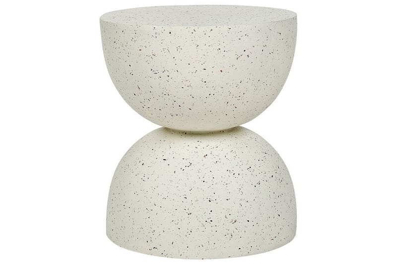 JACKSONVILLE Soffbord 40 cm Rund Vit