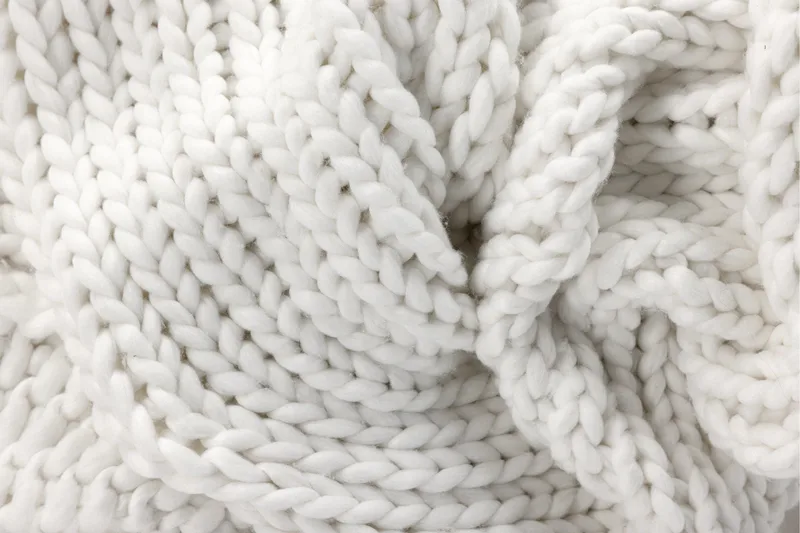 Kate Pläd 130x170 cm - Vit - Textilier & mattor - Kuddar & plädar - Filtar & plädar