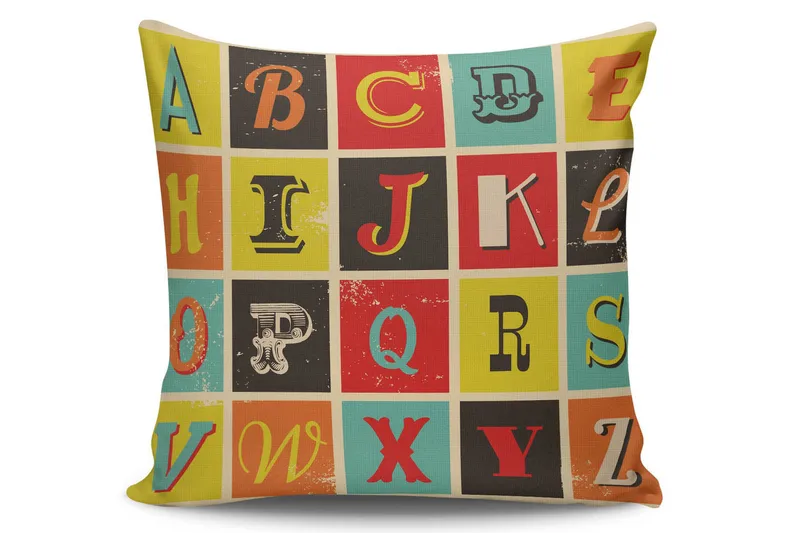 Kissy Kudde 45x45 cm, Multi