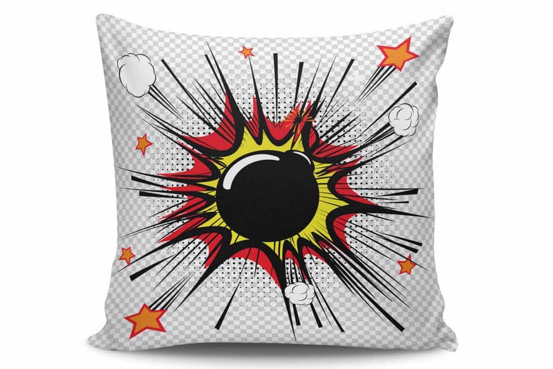 Kissy Kudde 45x45 cm, Multi