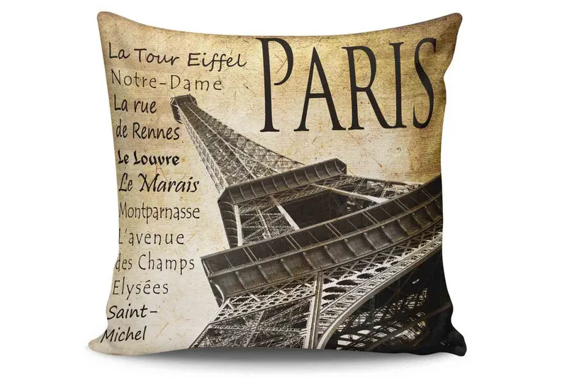 Kissy Kudde 45x45 cm, Multi