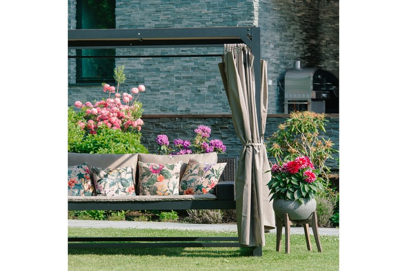 Kudde Amazonia - Brun/Blå/Flerfärgad - Textilier & mattor - Kuddar & plädar