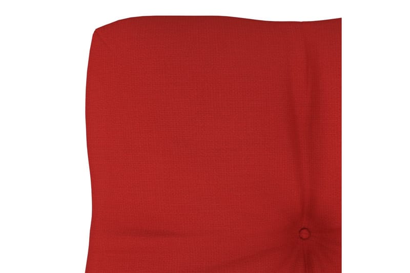 Dyna till pallsoffa röd 60x40x10 cm - Röd - Soffdynor & bänkdynor utemöbler