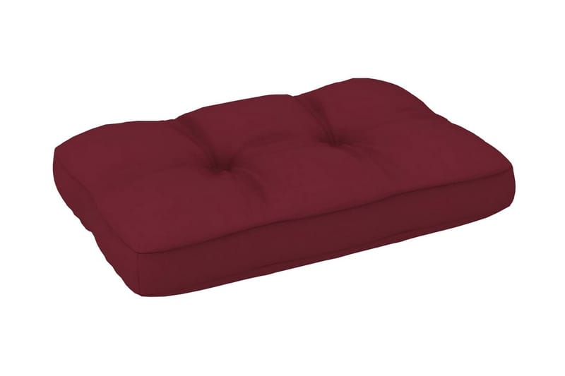 Dyna till pallsoffa vinröd 60x40x10 cm - R�öd - Soffdynor & bänkdynor utemöbler