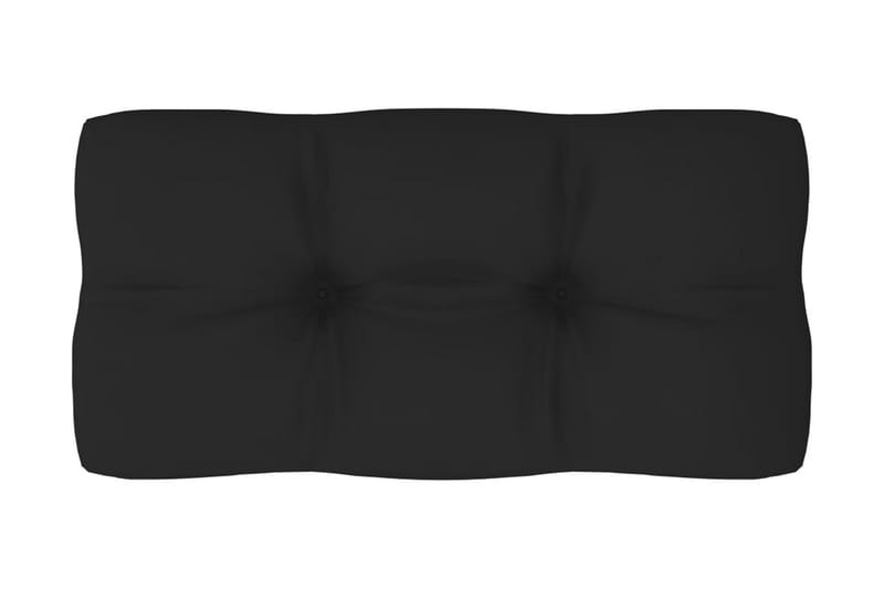 Dyna till pallsoffa svart 80x40x10 cm - Svart - Soffdynor & bänkdynor utemöbler