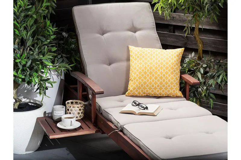 Navalacruz Trädgårdskudde 2-pack 40x40 cm - Gul - Textilier & mattor - Kuddar & plädar - Utomhuskudde