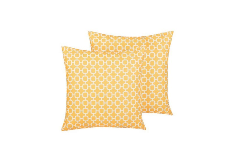 Navalacruz Trädgårdskudde 2-pack 40x40 cm - Gul - Textilier & mattor - Kuddar & plädar - Utomhuskudde