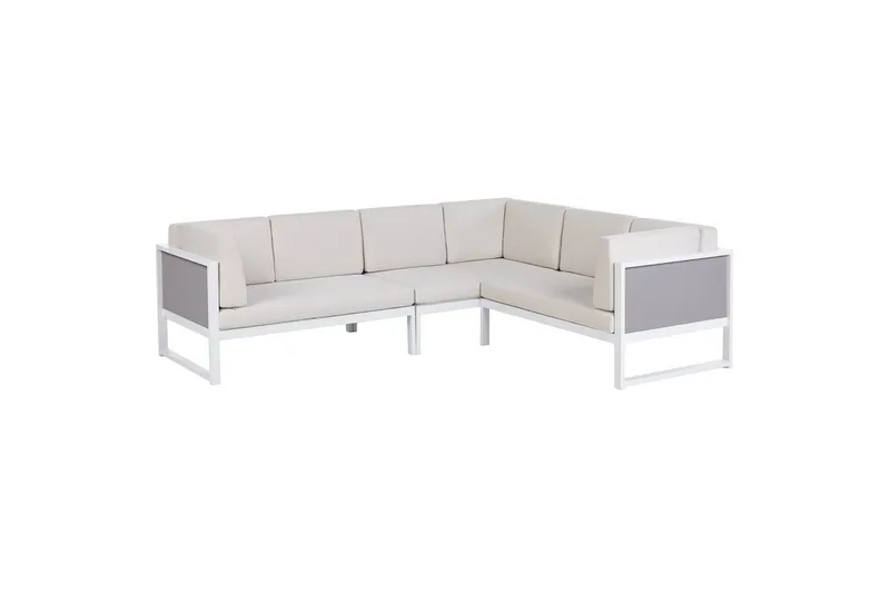 Kuddfodral Castella Vit - Vit - Utemöbler - Dynor - Dynöverdrag & utomhusklädslar