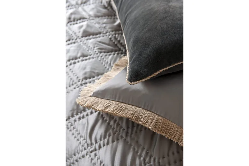 Kulap Prydnadskudde 30x120 cm - Brun/Fløyel - Textilier & mattor - Kuddar & plädar