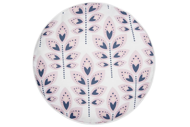 Latiano Utomhuskudde 40 cm Rund, Beige/Rosa