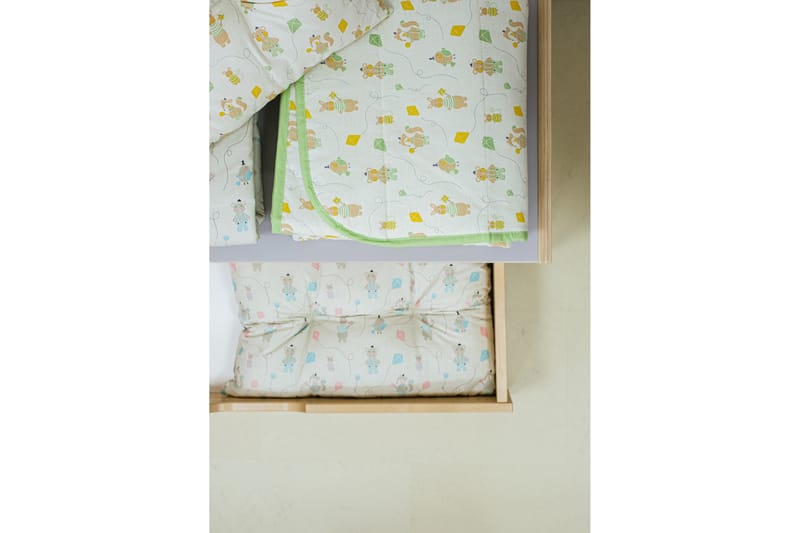 LEIJA Barnkudde 40x55 cm Blå-Rosa - Blå/Rosa - Textilier & mattor - Kuddar & plädar
