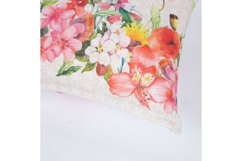 Loneta Prydnadskudde 32x50 cm Trädgårdsblommor - Textilier & mattor - Kuddar & plädar