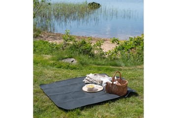 Picknic Pläd 130 x 150 cm - Svart - Textilier & mattor - Kuddar & plädar - Filtar & plädar