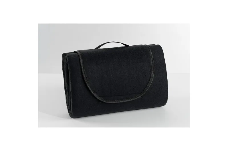 Picknic Pläd 130 x 150 cm, Svart