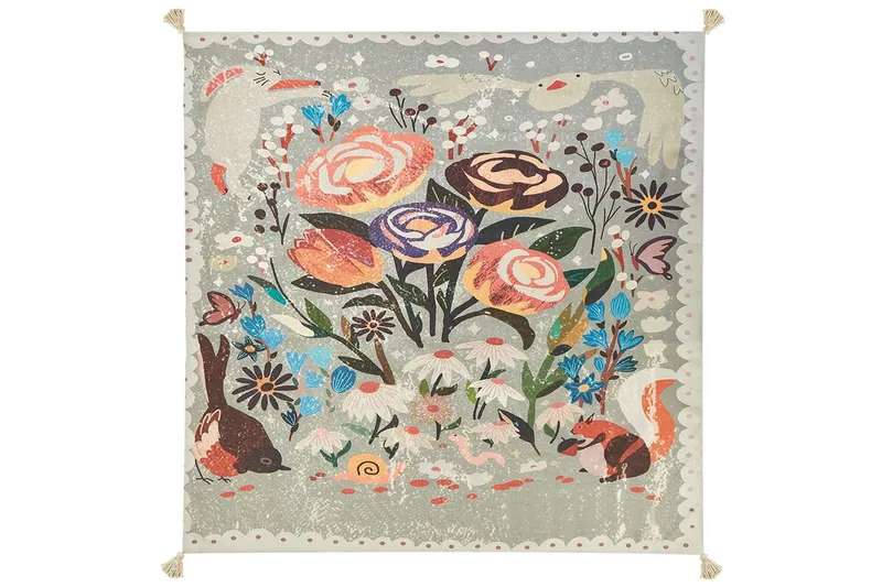 Picknickfilt Bandowali Fyrkantig - Fyrkantig - Textilier & mattor - Kuddar & plädar - Filtar & plädar