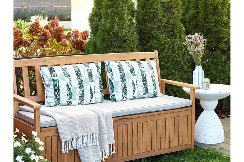 Piero Utomhuskudde 42x60 cm - Grön/Vit - Textilier & mattor - Kuddar & plädar - Utomhuskudde