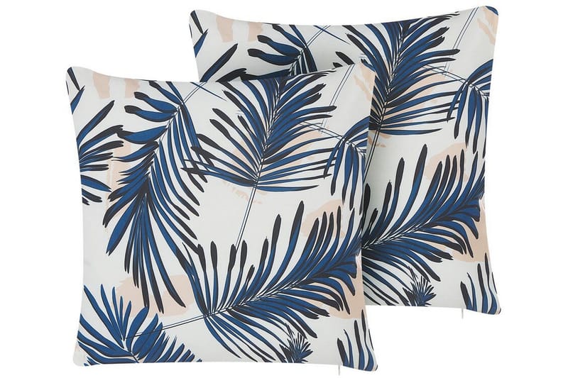 Pinawa Utomhuskudde 45x45 cm - Blå/Vit/Beige - Textilier & mattor - Kuddar & plädar - Utomhuskudde