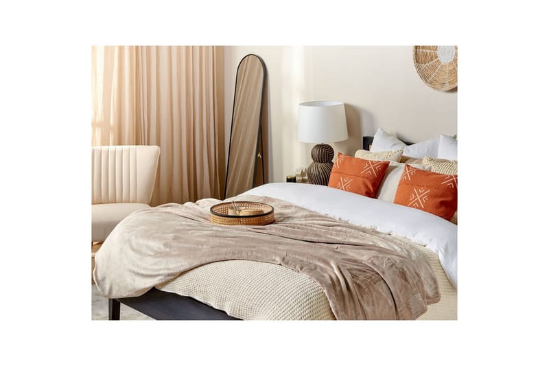 Pläd Bayburt Beige, 150x200 cm - Beige, 150x200 cm - Textilier & mattor - Kuddar & plädar - Filtar & plädar