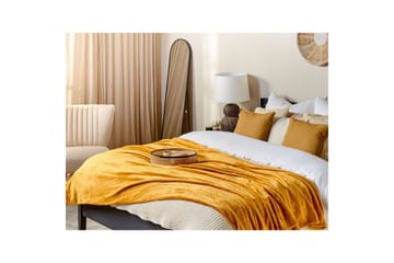 Pläd Bayburt Orange, 150x200 cm - Orange, 150x200 cm - Textilier & mattor - Kuddar & plädar - Filtar & plädar