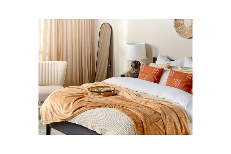 Pläd Bayburt Sandbeige, 150x200 cm - Sandbeige, 150x200 cm - Textilier & mattor - Kuddar & plädar - Filtar & plädar