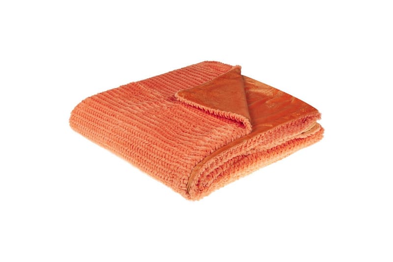 Pläd Bjas Orange, 200x220 cm, Orange, 200x220 cm