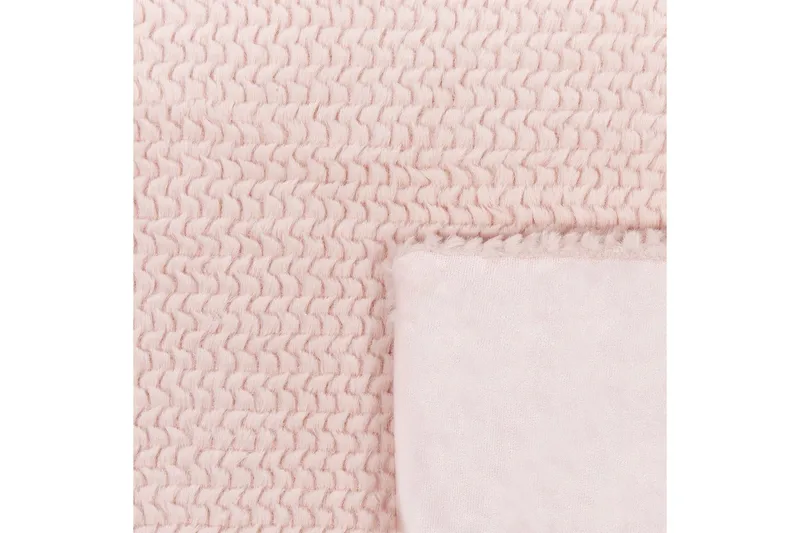 Pläd Bjas Rosa, 200x220 cm - Rosa, 200x220 cm - Textilier & mattor - Kuddar & plädar - Filtar & plädar