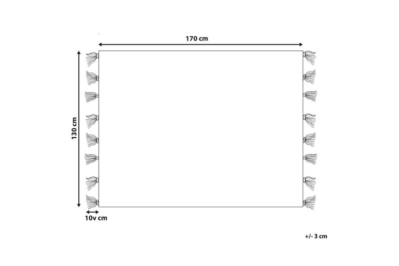 Pläd Cayir - Textilier & mattor - Kuddar & plädar - Filtar & plädar