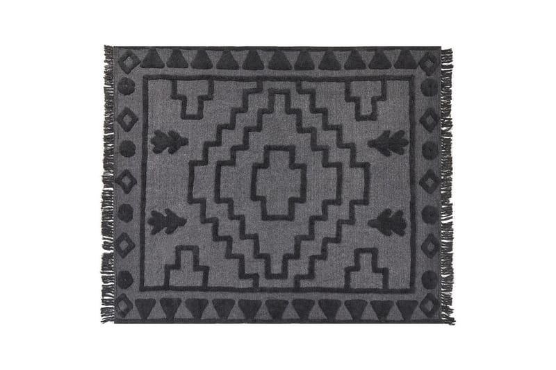 Pläd Chack Grå/svart, 200x220 cm - Grå/svart, 200x220 cm - Textilier & mattor - Kuddar & plädar - Filtar & plädar