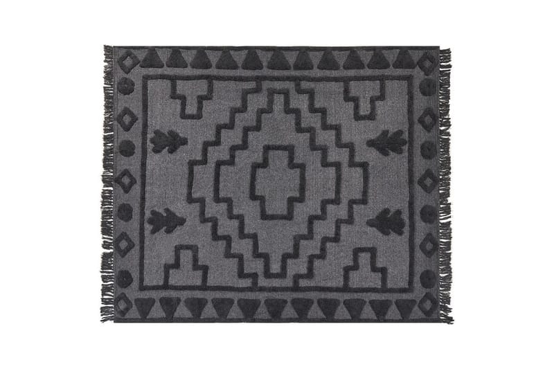 Pläd Chack Grå/svart, 200x220 cm - Grå/svart, 200x220 cm - Textilier & mattor - Kuddar & plädar - Filtar & plädar