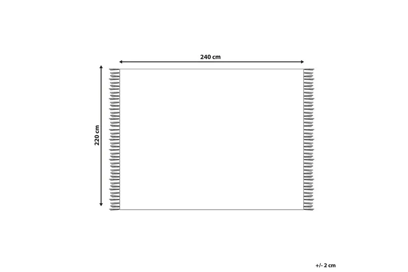 Pläd Chack Grå/svart, 220x240 cm - Grå/svart, 220x240 cm - Textilier & mattor - Kuddar & plädar - Filtar & plädar