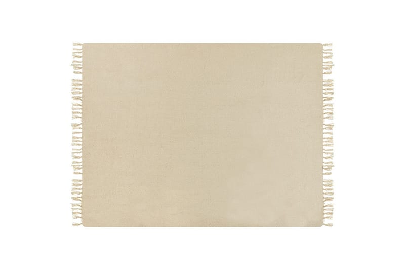 Pläd Chaohani Beige, 150x200 cm - Beige, 150x200 cm - Textilier & mattor - Kuddar & plädar - Filtar & plädar