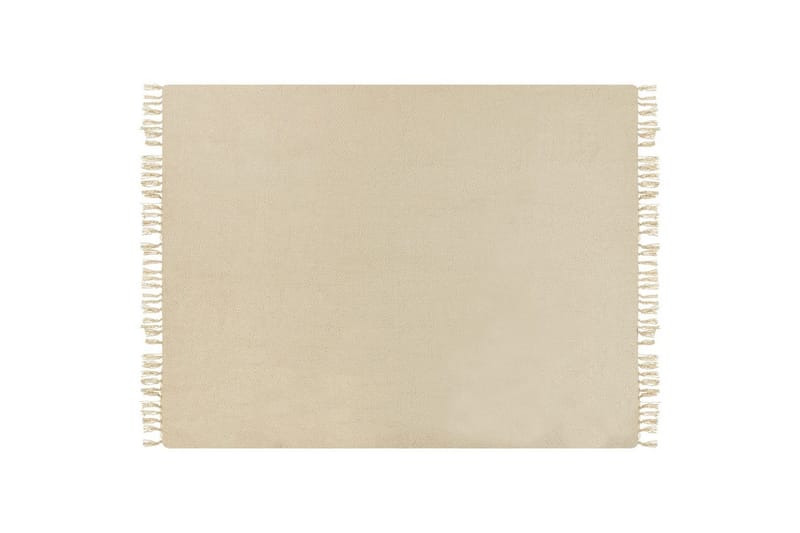 Pläd Chaohani Beige, 150x200 cm - Beige, 150x200 cm - Textilier & mattor - Kuddar & plädar - Filtar & plädar