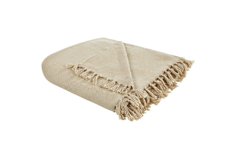 Pläd Chaohani Beige, 200x220 cm - Beige, 200x220 cm - Textilier & mattor - Kuddar & plädar - Filtar & plädar