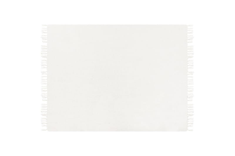 Pläd Chaohani Vit, 150x200 cm - Vit, 150x200 cm - Textilier & mattor - Kuddar & plädar - Filtar & plädar