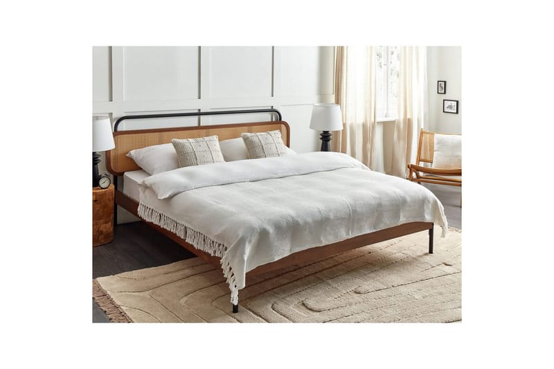 Pläd Chaohani Vit, 150x200 cm - Vit, 150x200 cm - Textilier & mattor - Kuddar & plädar - Filtar & plädar