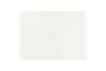 Pläd Chaohani Vit, 150x200 cm - Vit, 150x200 cm - Textilier & mattor - Kuddar & plädar - Filtar & plädar