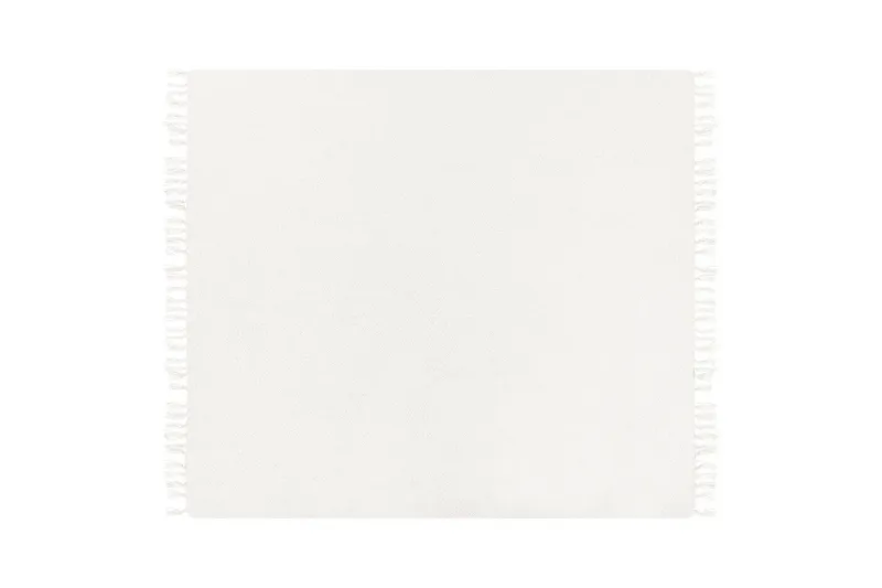 Pläd Chaohani Vit, 200x220 cm - Vit, 200x220 cm - Textilier & mattor - Kuddar & plädar - Filtar & plädar