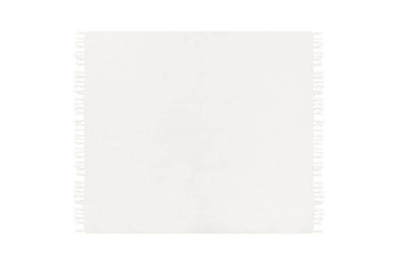 Pläd Chaohani Vit, 200x220 cm - Vit, 200x220 cm - Textilier & mattor - Kuddar & plädar - Filtar & plädar